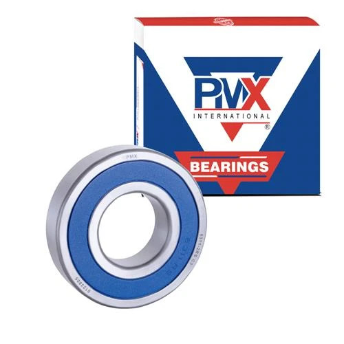 (2RS C3 TN) 6202 بلبرینگ دینام (واشر لاستیکی دور بالا ساچمه گیر فیبری) PMX